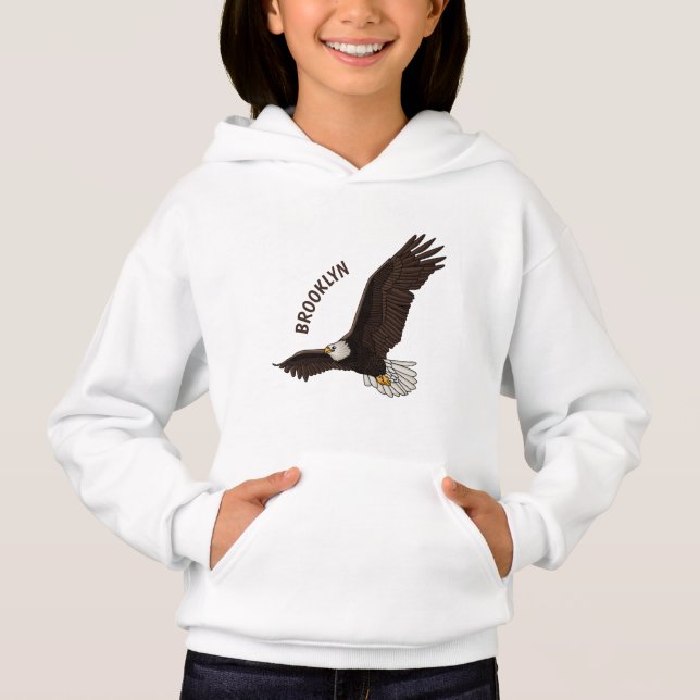 Ilustracion personalizado del águila calva (Anverso)