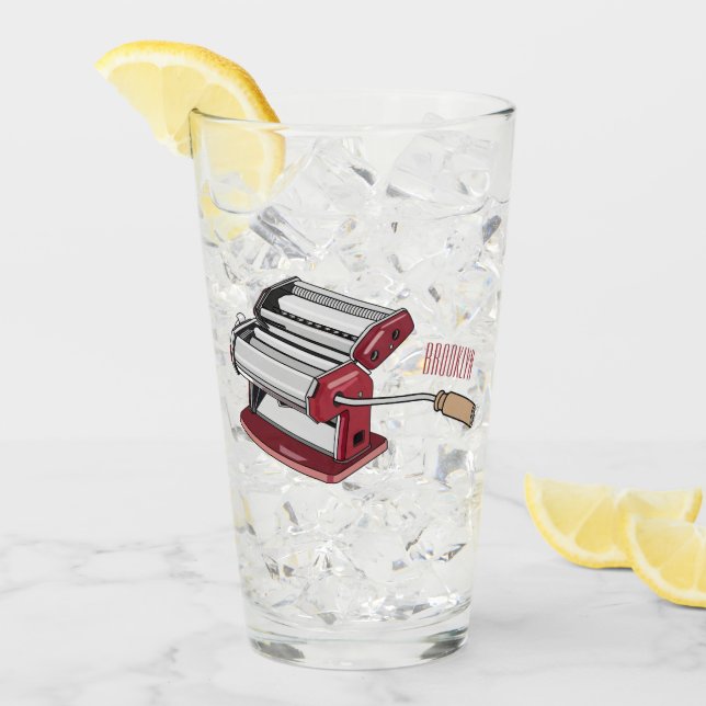 Ilustracion personalizado fabricante de pasta (Anverso (hielo))