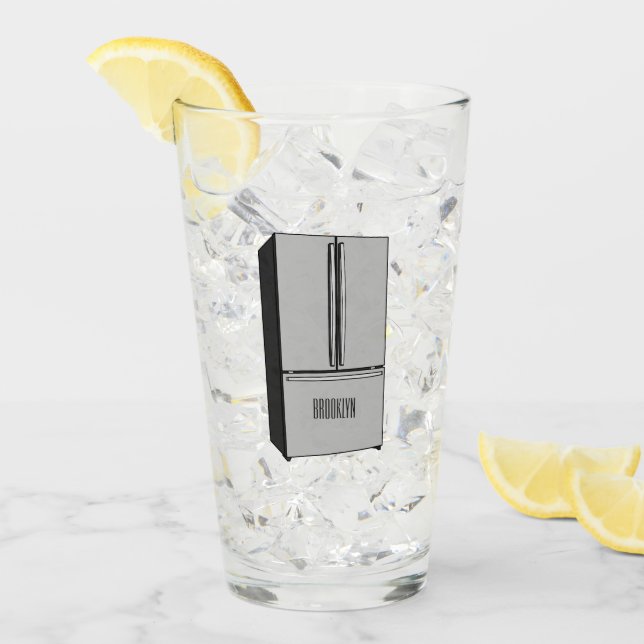 Ilustracion personalizado frigorífico de puerta fr (Anverso (hielo))