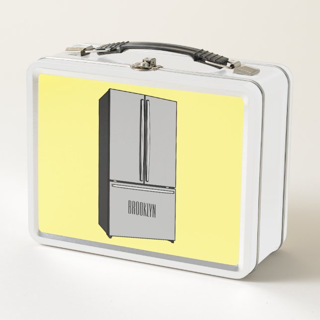 Ilustracion personalizado frigorífico de puerta fr (Anverso)