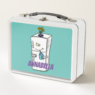 Ilustracion personalizado frigorífico divertido