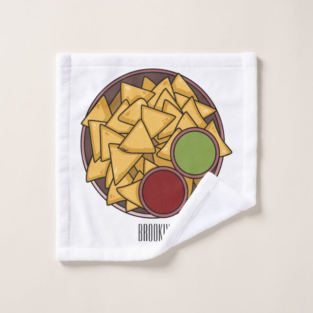 Ilustracion personalizado Nachos (Toallita)