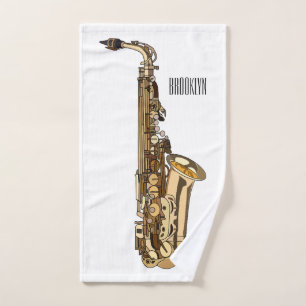 Ilustracion personalizado saxofón