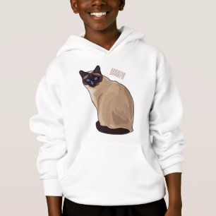 Ilustracion personalizado siamés