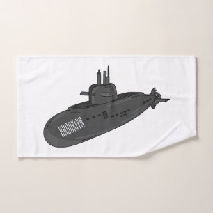 Ilustracion personalizado submarino