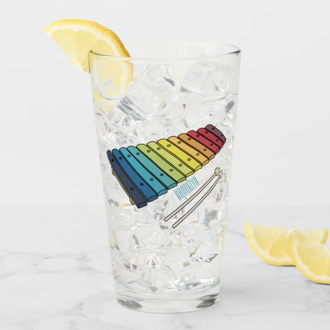 Ilustracion personalizado xilófono (Anverso (hielo))