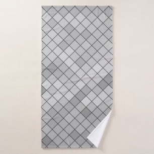 Ilustracion poligonal gris, que consiste en tria
