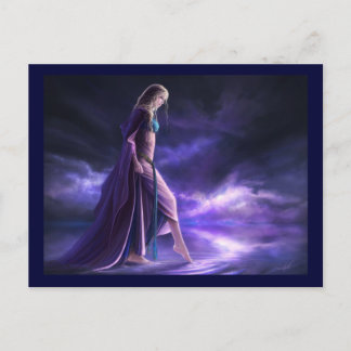 Ilustración postal "Entre el cielo y la tierra"