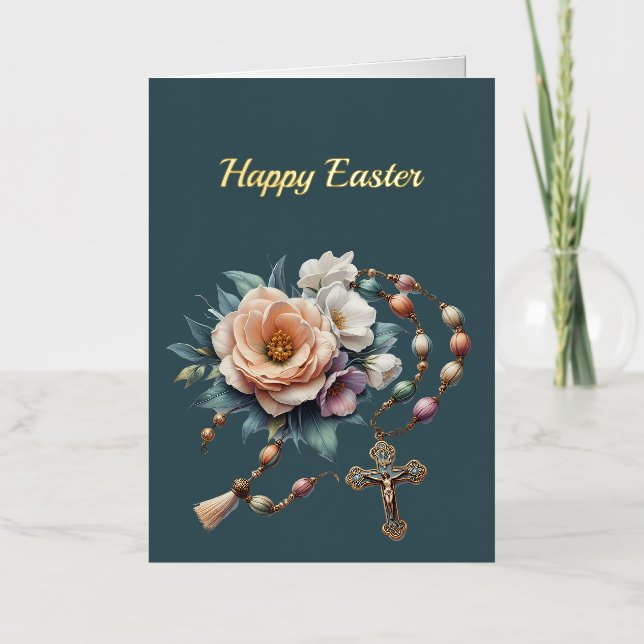 Ilustracion Rosario de las Flores de Pascua (Anverso)