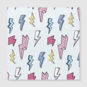 Ilustracion sin foco de truenos vintage