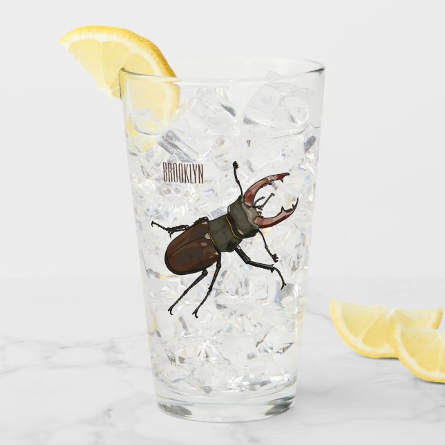 Ilustracion Stag beetle personalizado (Anverso (hielo))