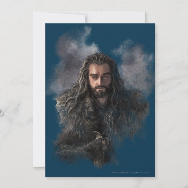 ILUSTRACION THORIN OAKENSHIELD™ (Anverso)