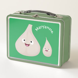 Ilustracion vegetal de personalizado de ajo dulce