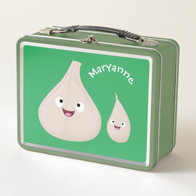 Ilustracion vegetal de personalizado de ajo dulce (Anverso)