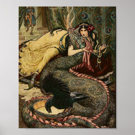 Ilustración Vintage Póster de Frank C. Pape
