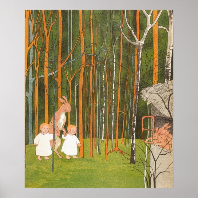 Ilustración Vintage Póster de Sibylle Von Olfers (Frente)