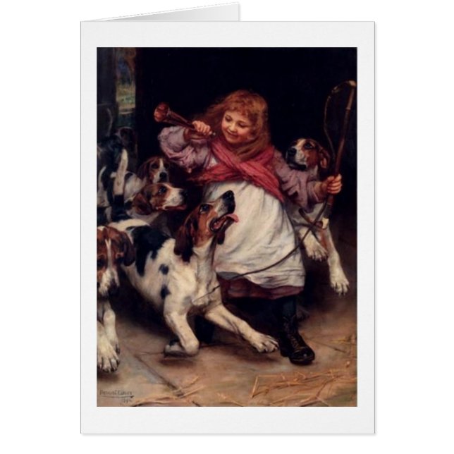 Ilustraciones del vintage - los raposeros están (Frente)