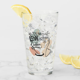 Ilustraciones estéticos, café Chica