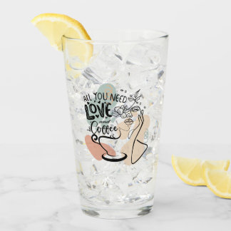 Ilustraciones estéticos, café Chica