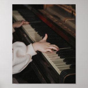 Ilustrante arte de piano
