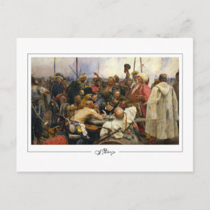 Ilya Repin #21 - Tarjeta postal de arte fino