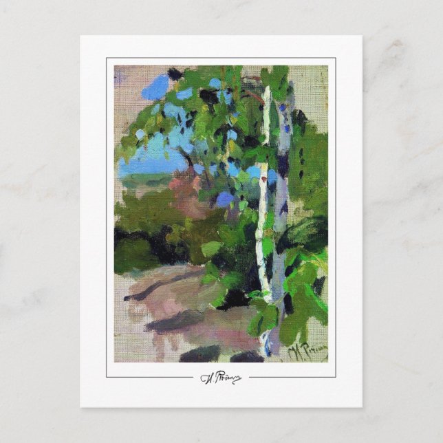 Ilya Repin #3 - Postal Bella Artes (Anverso)