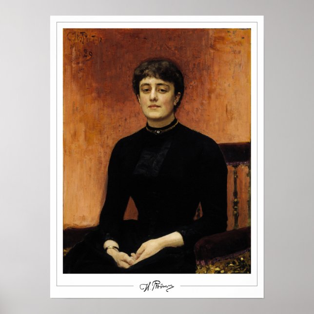 Ilya Repin Póster de Arte Zedign #34 (Frente)