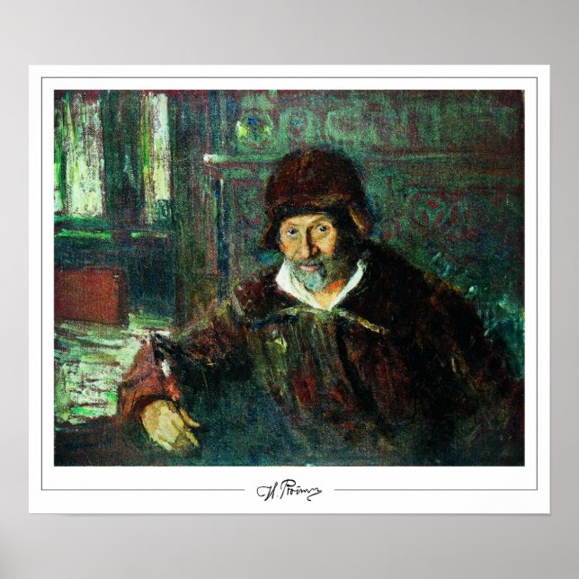 Ilya Repin Zedign cartel de arte #4 (Frente)