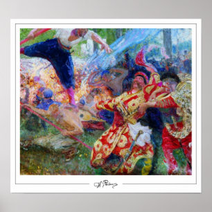 Ilya Repin Zedign cartel de arte #718