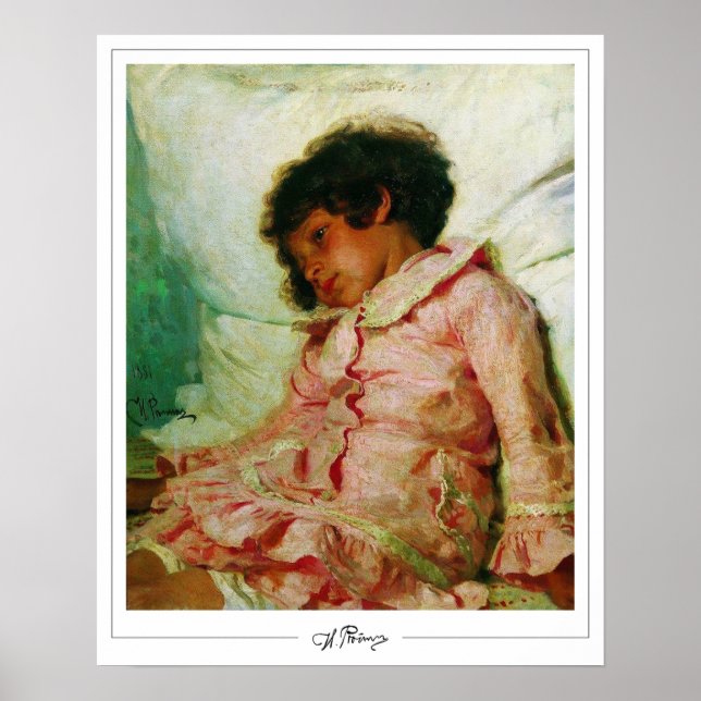 Ilya Repin Zedign Poster de arte #15 (Frente)