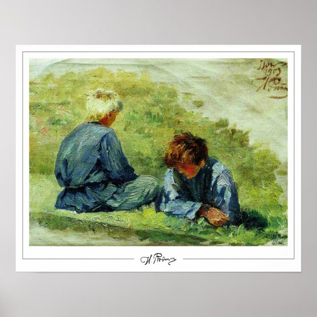 Ilya Repin Zedign Poster de arte #22 (Frente)