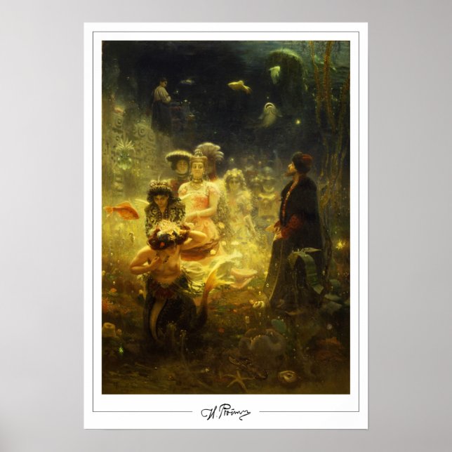 Ilya Repin Zedign Poster de arte #25 (Frente)