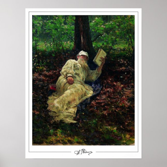 Ilya Repin Zedign Poster de arte #5 (Frente)