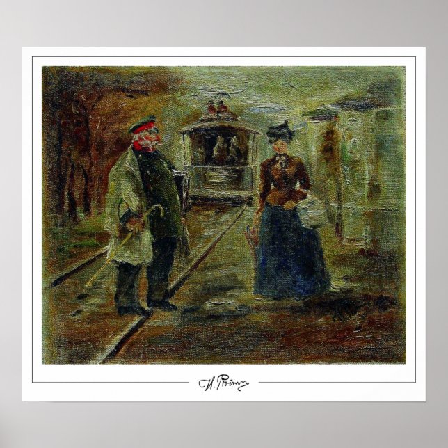 Ilya Repin Zedign Poster de arte #9 (Frente)