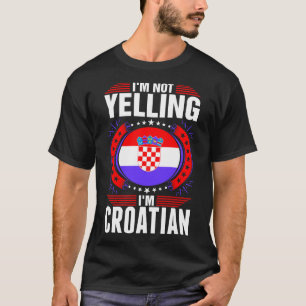 Im camiseta no gritadora del croata Im