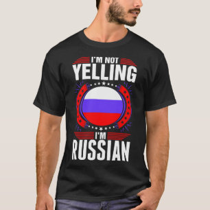 Im camiseta no gritadora del ruso Im