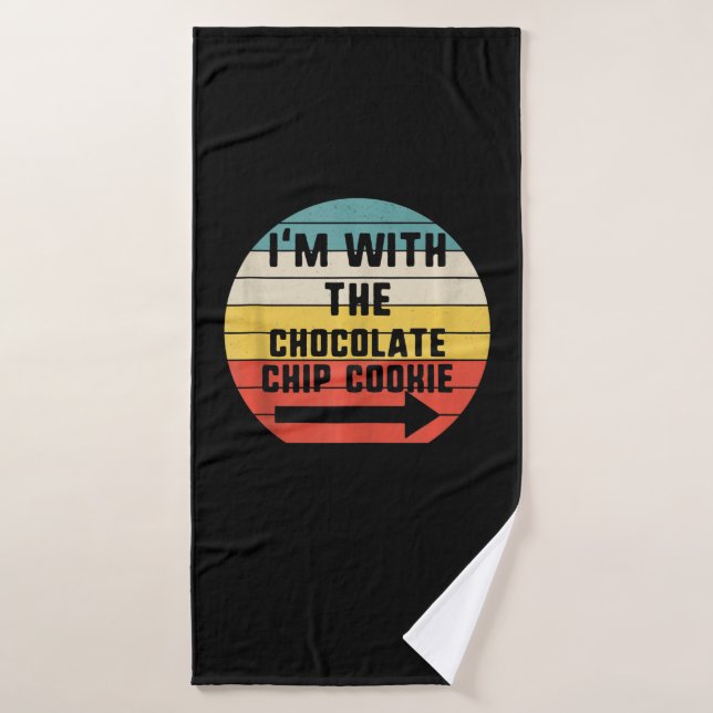Im Con Cocina De Chip De Chocolate | Regalo de Coc (Toalla de baño)