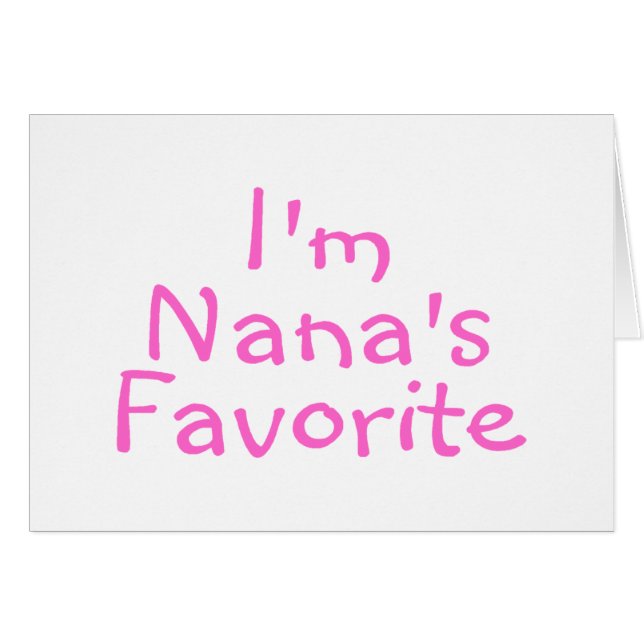 Im favorito de Nanas (Anverso (Horizontal))