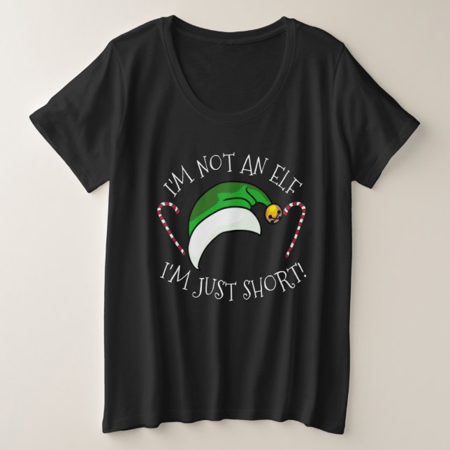 I'm Not An Elf I'm Just Short Christmas  Cute (Anverso del diseño)