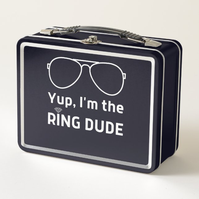 Im the ring dude funny wedding ring kids (Anverso)