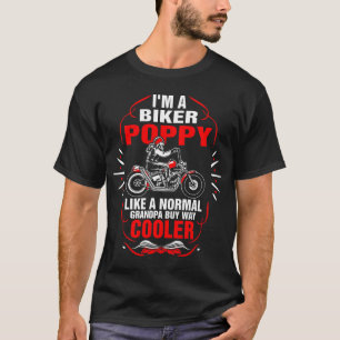 Im una camiseta de la amapola del motorista