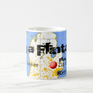 Im una taza de la taza de café del mapa de