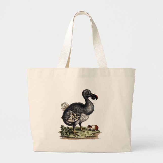 Imagen antigua de Dodo en la bolsa de Tote (Frente)