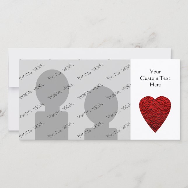 Imagen brillante del Corazón Rojo. (Anverso)