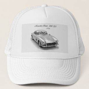 Imagen clásica de coche para gorra de camioneros