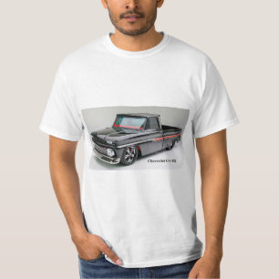 Imagen clásica del coche para camiseta masculina