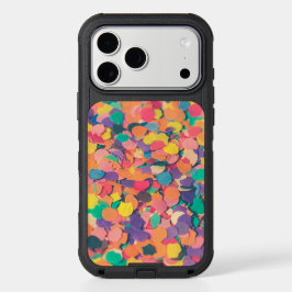 Imagen colorida en la funda del iphone 17
