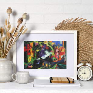Imagen con ganado de Franz Marc, Arte Antiguo