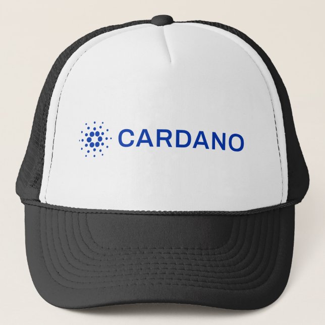 Imagen con logotipo completo de Cardano - Sombrero (Anverso)