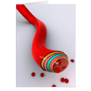 Imagen Conceptual De Un Buque Sanguíneo